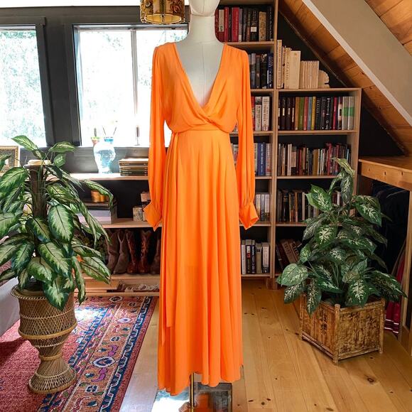 Vintage Gown Orange - Picture 1 of 11